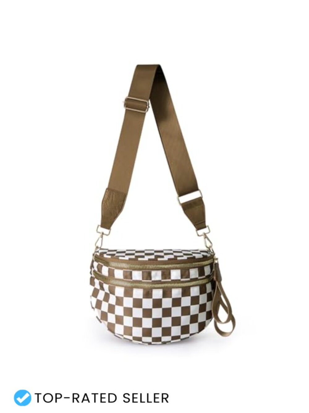 Nylon Crossbody Bag Expandable Belt Bag Fanny Pack Multiple Pockets Travel
